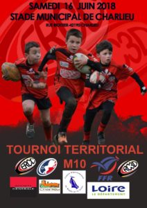 M10 : Tournoi EDR (Charlieu) @ Stade Municipal de Charlieu | Charlieu | Auvergne-Rhône-Alpes | France